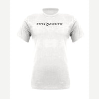 Pizza is Greater Than Exercise — Premium Tee / White