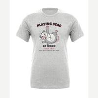 Playing Dead at Work Opossum — Premium Tee / Athletic Heather