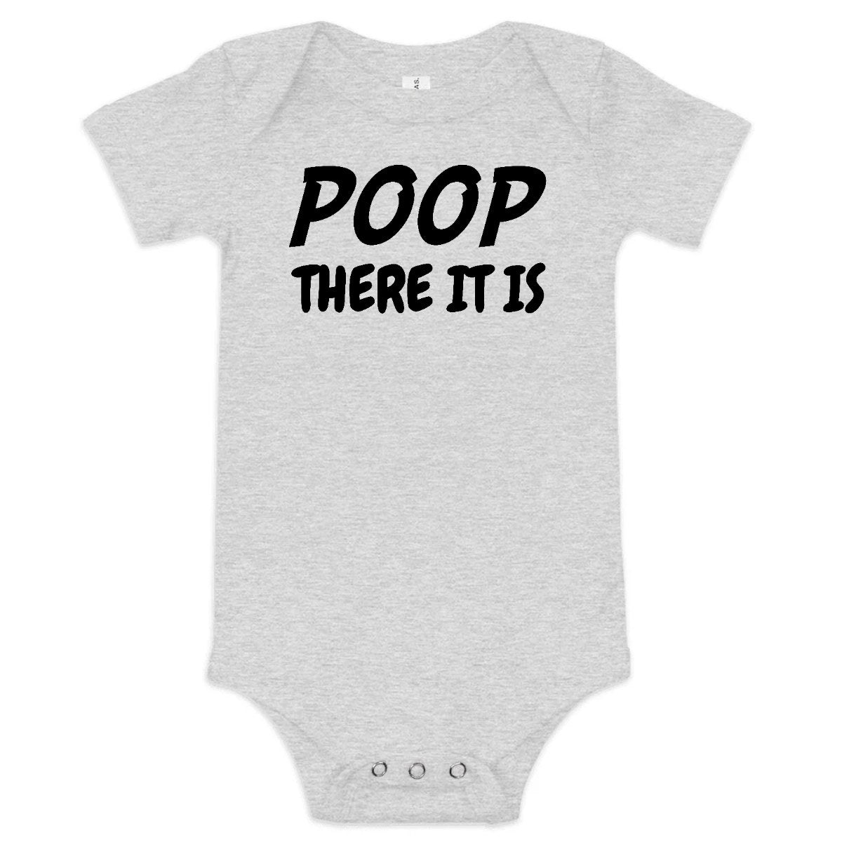 Poop There It Is — Baby Bodysuit / Athletic Heather