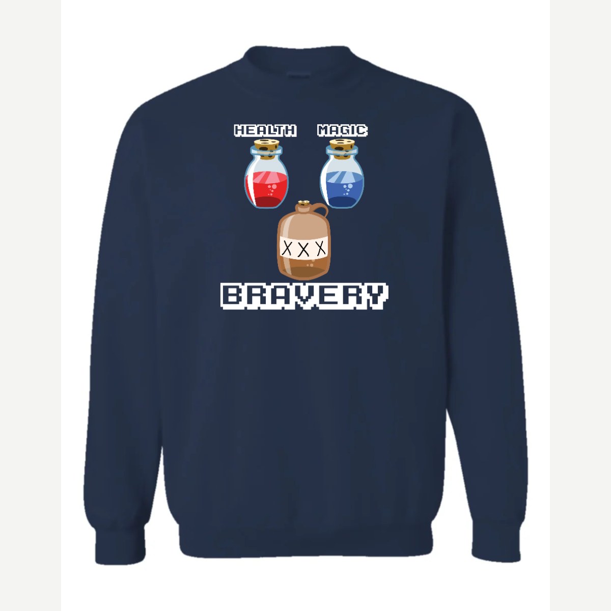 Potions — Crewneck Sweatshirt / Navy