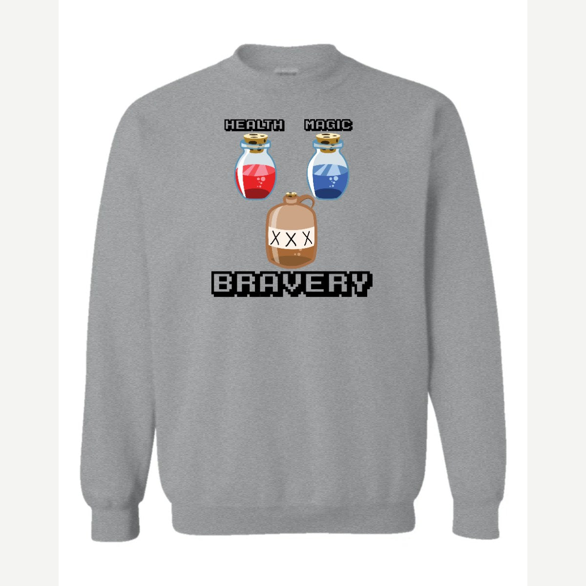 Potions — Crewneck Sweatshirt / Sport Grey