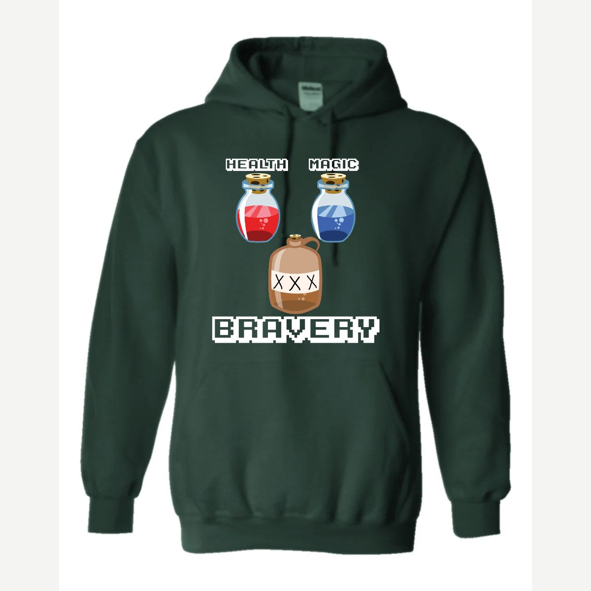 Potions — Hoodie / Forest Green