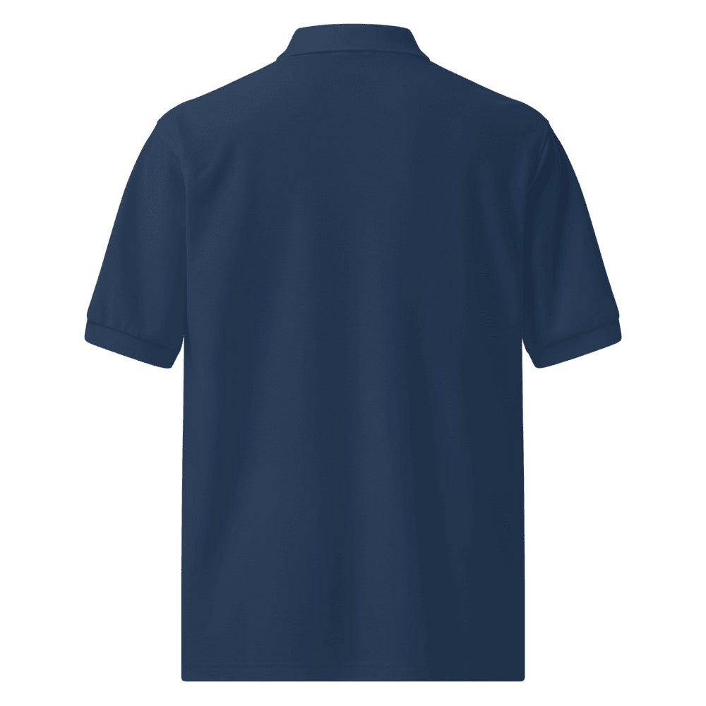 Premium Custom Polo (Port Authority K500) - Navy (back)