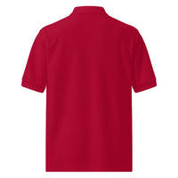 Premium Custom Polo (Port Authority K500) - Red (back)