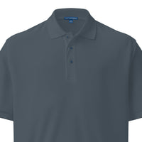 Premium Custom Polo (Port Authority K500) - Steel Grey