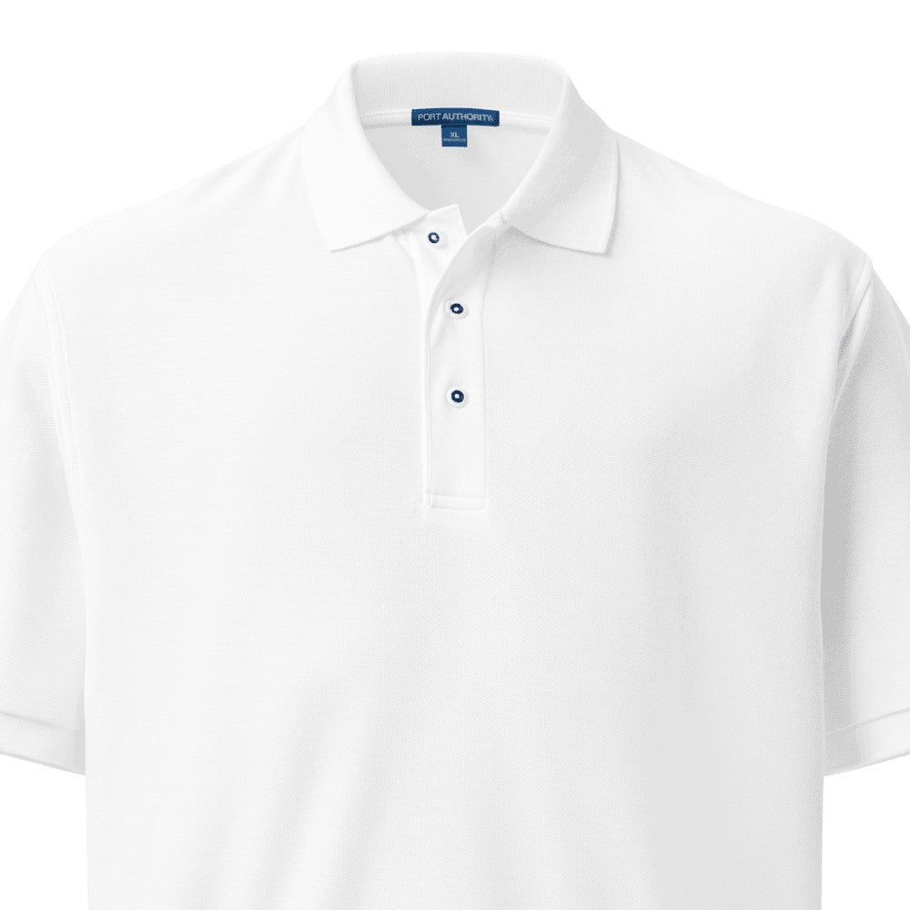 Premium Custom Polo (Port Authority K500) - White