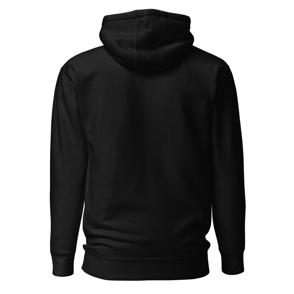 Premium Soft Custom Hoodie (Cotton Heritage M2580) - Black (back)