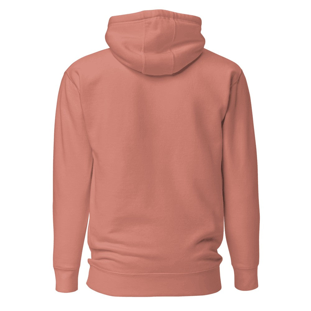 Premium Soft Custom Hoodie (Cotton Heritage M2580) - Dusty Rose (back)