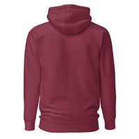 Premium Soft Custom Hoodie (Cotton Heritage M2580) - Maroon (back)