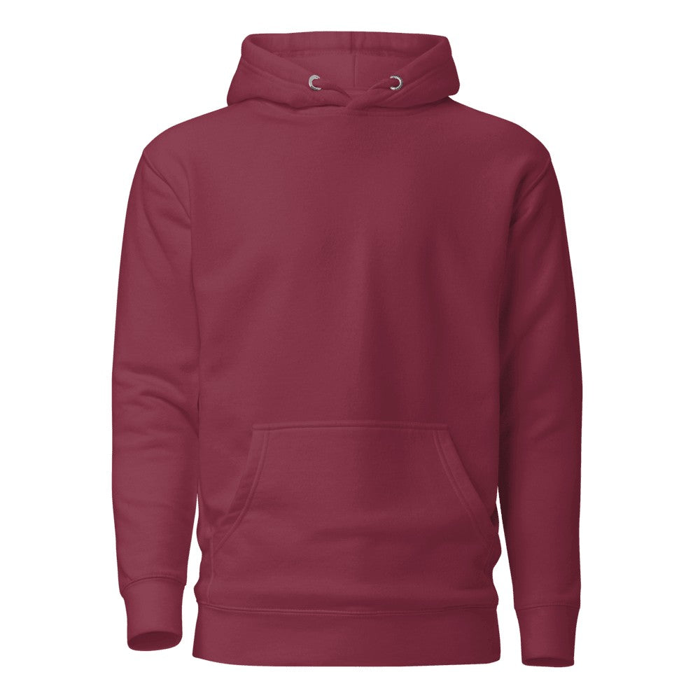 Premium Soft Custom Hoodie (Cotton Heritage M2580) - Maroon