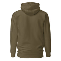 Premium Soft Custom Hoodie (Cotton Heritage M2580) - Military Green (back)