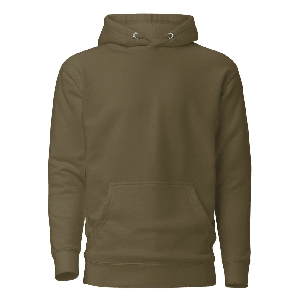 Premium Soft Custom Hoodie (Cotton Heritage M2580) - Military Green