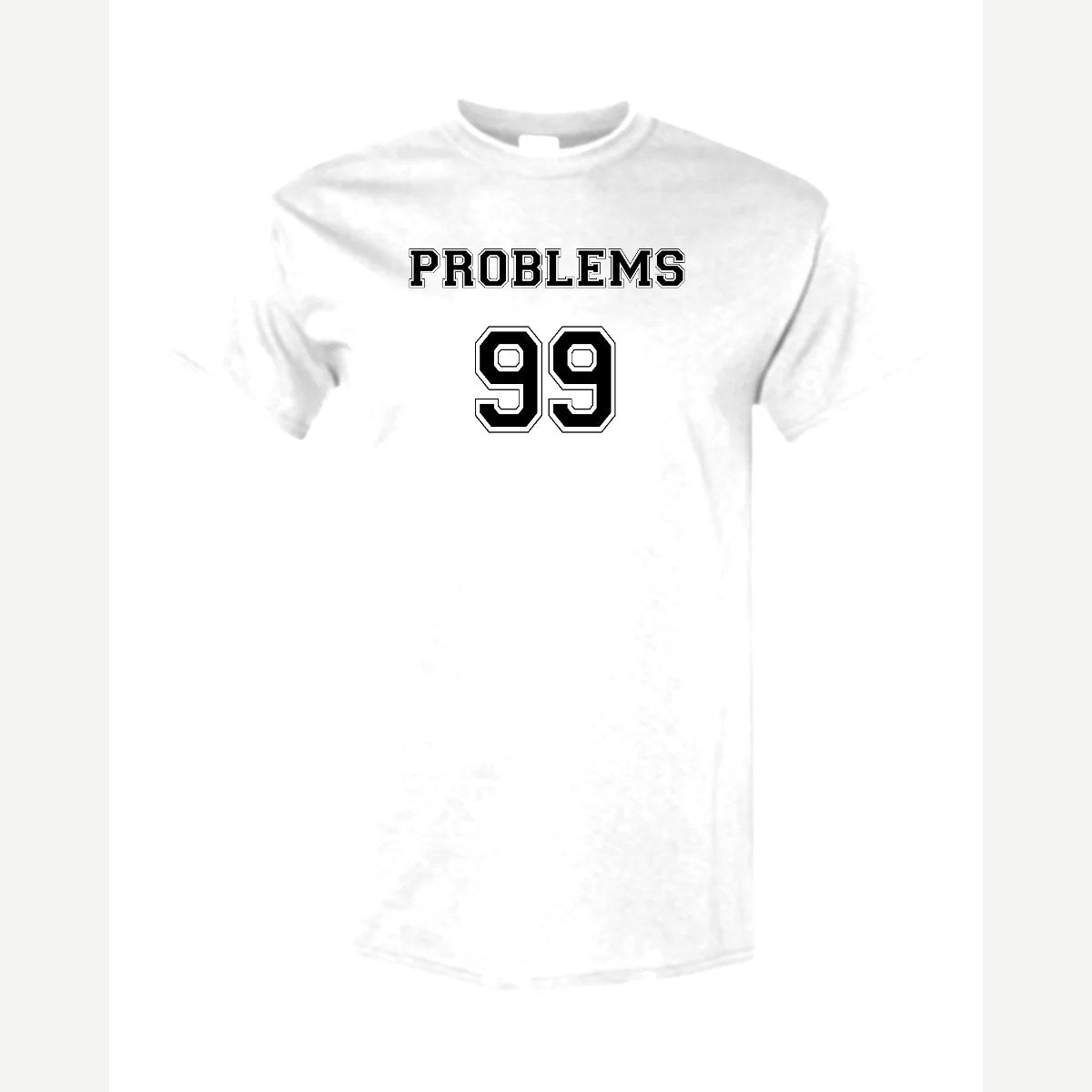 Problems 99 (Jersey) — Classic Tee / White