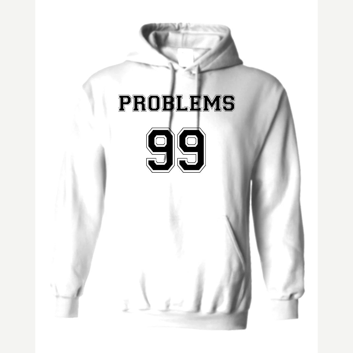 Problems 99 (Jersey) — Hoodie / White