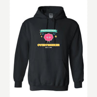 Professional Overthinker — Hoodie / Black