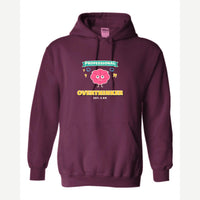 Professional Overthinker — Hoodie / Maroon