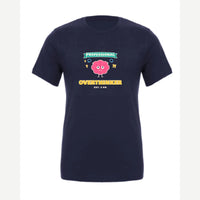 Professional Overthinker — Premium Tee / Navy