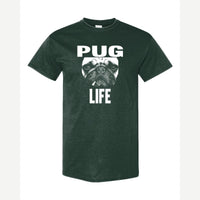 Pug Life — Classic Tee / Forest Green