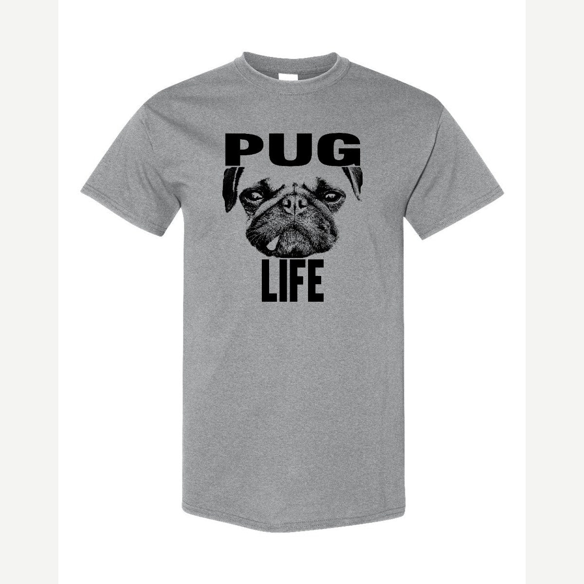 Pug Life — Classic Tee / Sport Grey