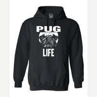 Pug Life — Hoodie / Black