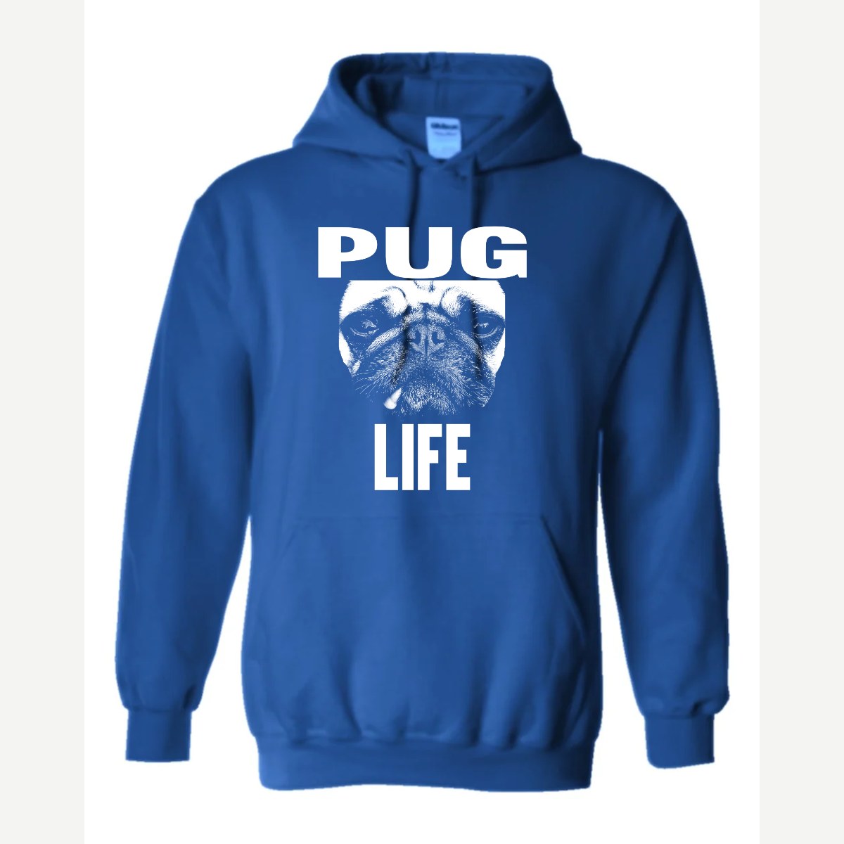 Pug Life — Hoodie / Royal