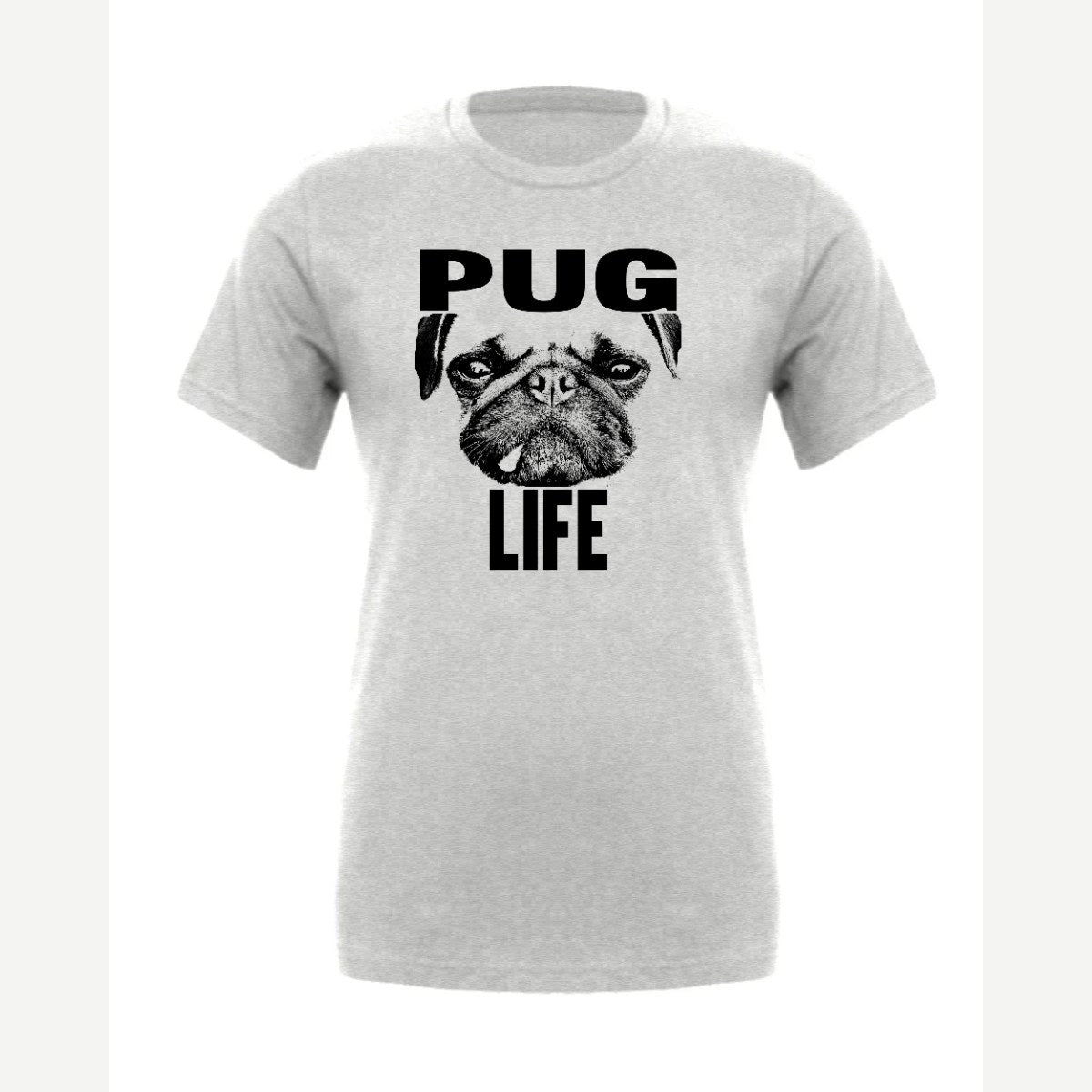 Pug Life — Premium Tee / Athletic Heather