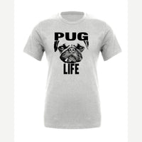 Pug Life — Premium Tee / Athletic Heather