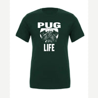 Pug Life — Premium Tee / Forest