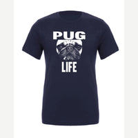 Pug Life — Premium Tee / Navy