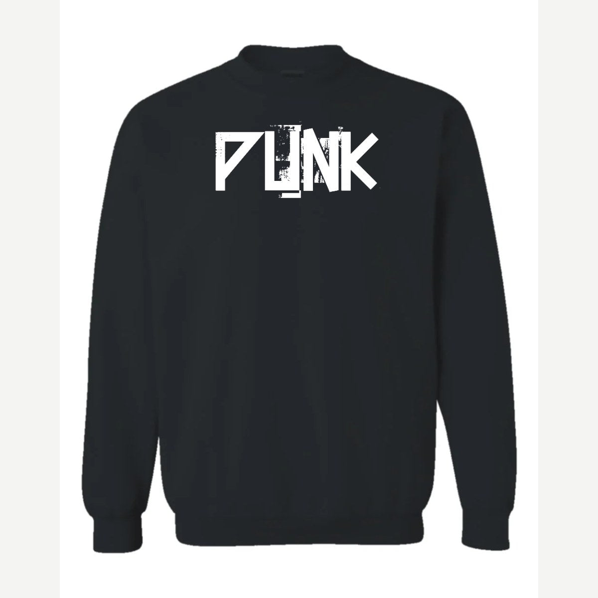 Punk — Crewneck Sweatshirt / Black