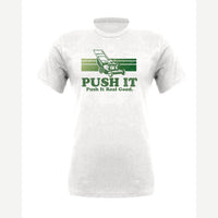 Push It Real Good (Lawn Mower) — Premium Tee / White