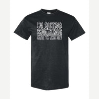 Quit Smoking With Me — Classic Tee / Black