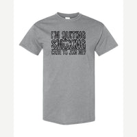 Quit Smoking With Me — Classic Tee / Sport Grey