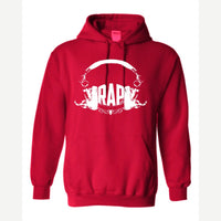 RAP (Headphones) — Hoodie / Red