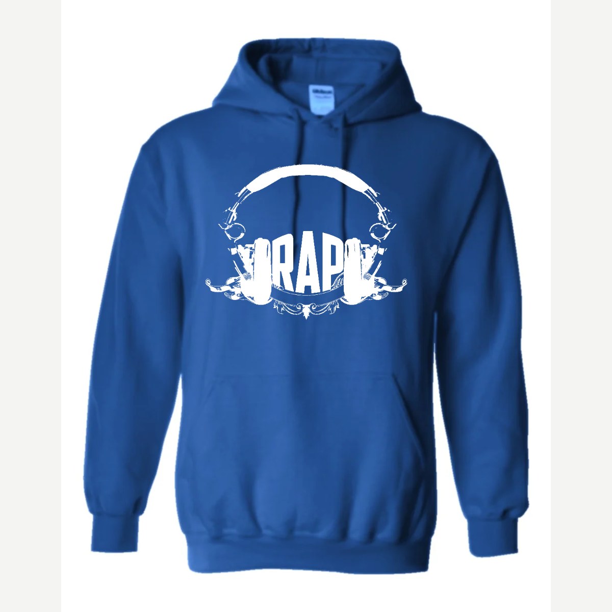 RAP (Headphones) — Hoodie / Royal