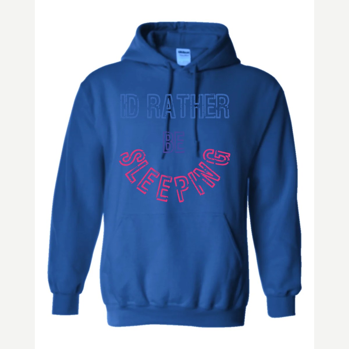 Rather Be Sleeping — Hoodie / Royal