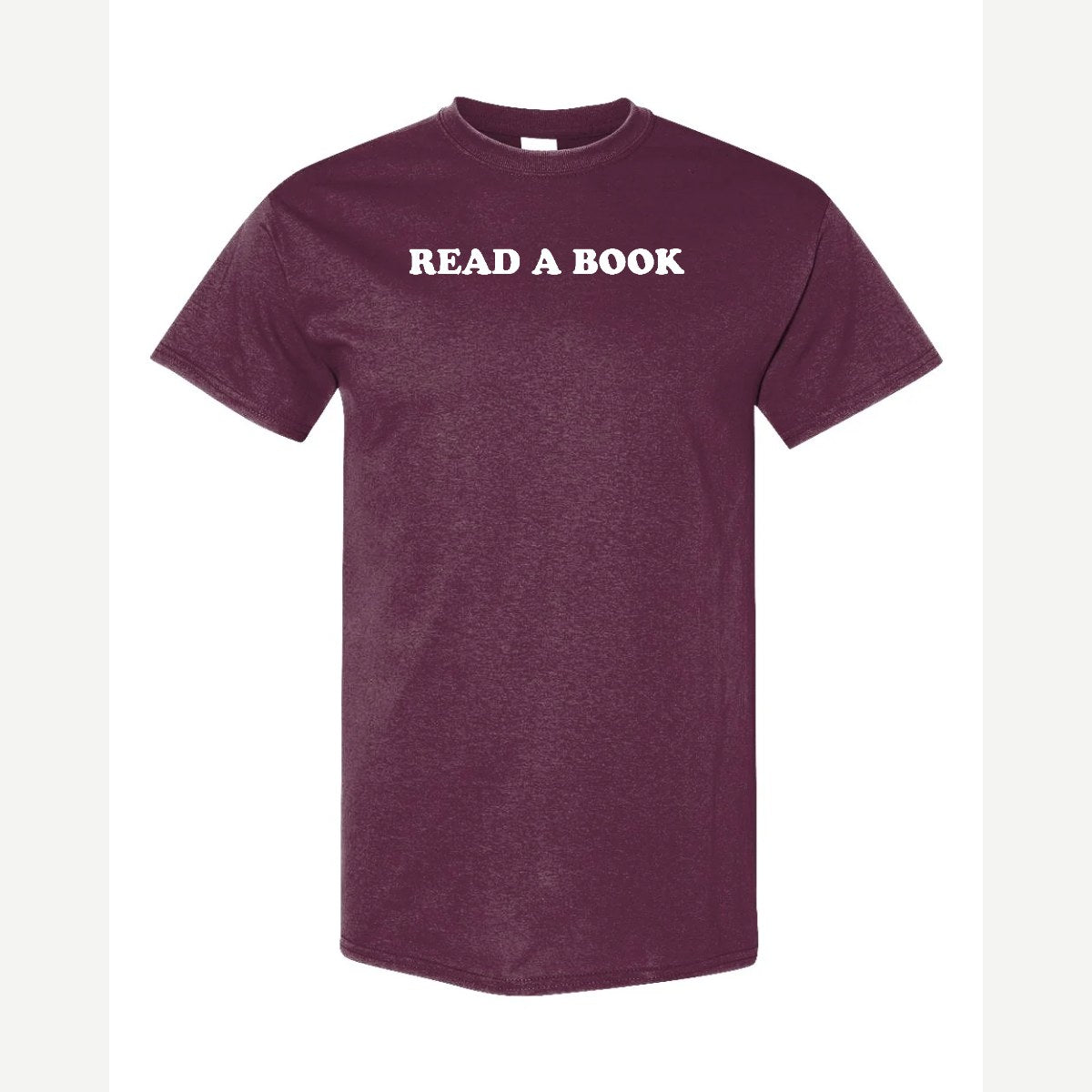 Read a Book — Classic Tee / Maroon