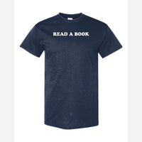 Read a Book — Classic Tee / Navy