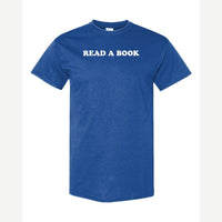 Read a Book — Classic Tee / Royal