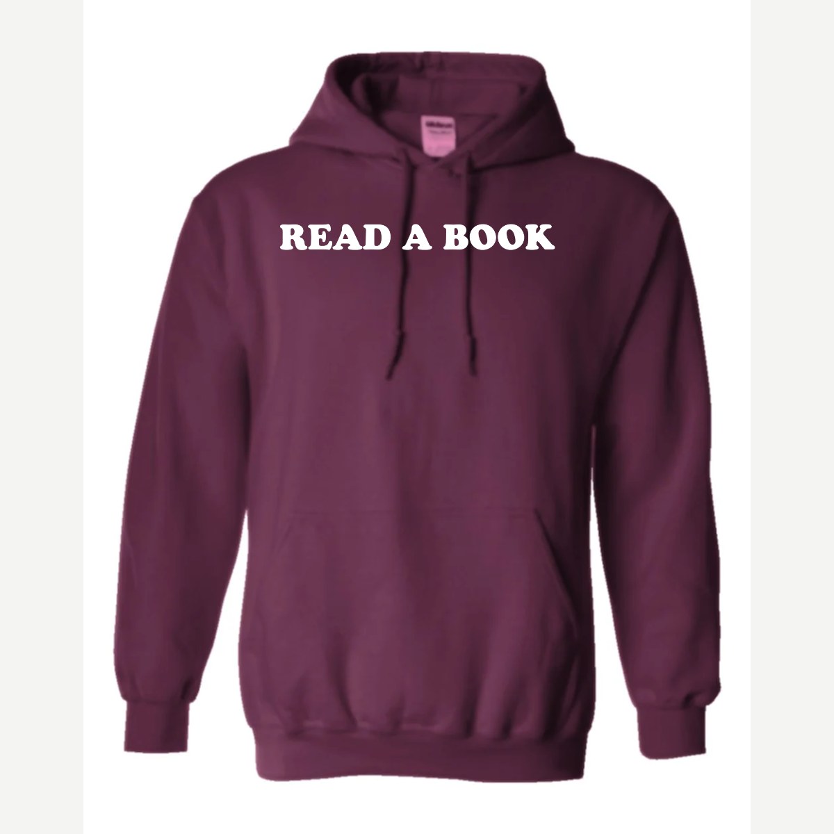 Read a Book — Hoodie / Maroon