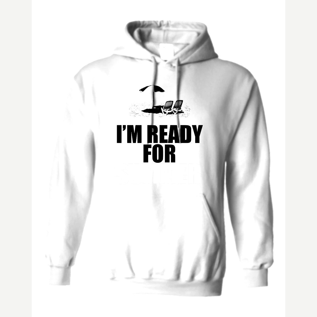 Ready for Summer — Hoodie / White