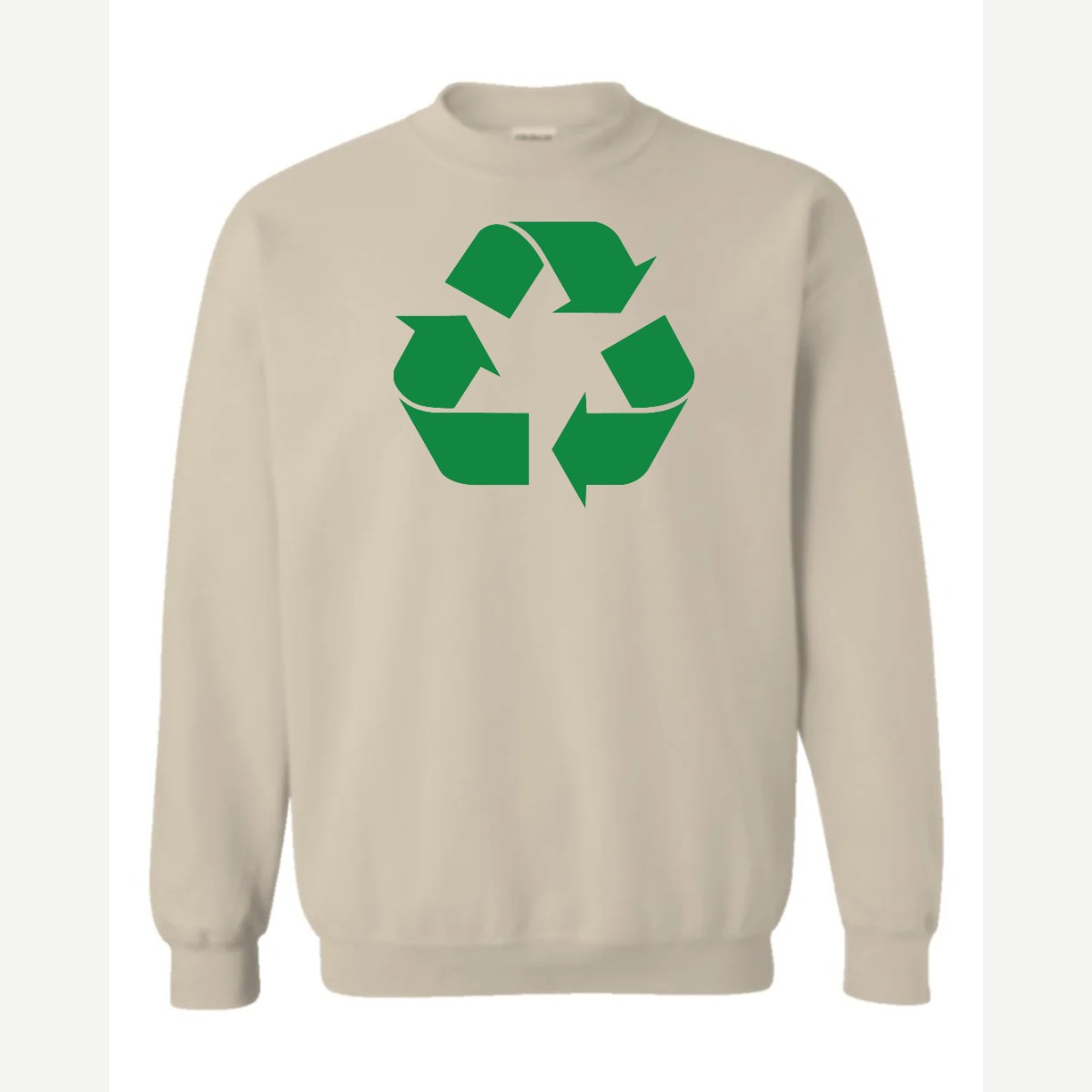 Recycle — Crewneck Sweatshirt / Sand