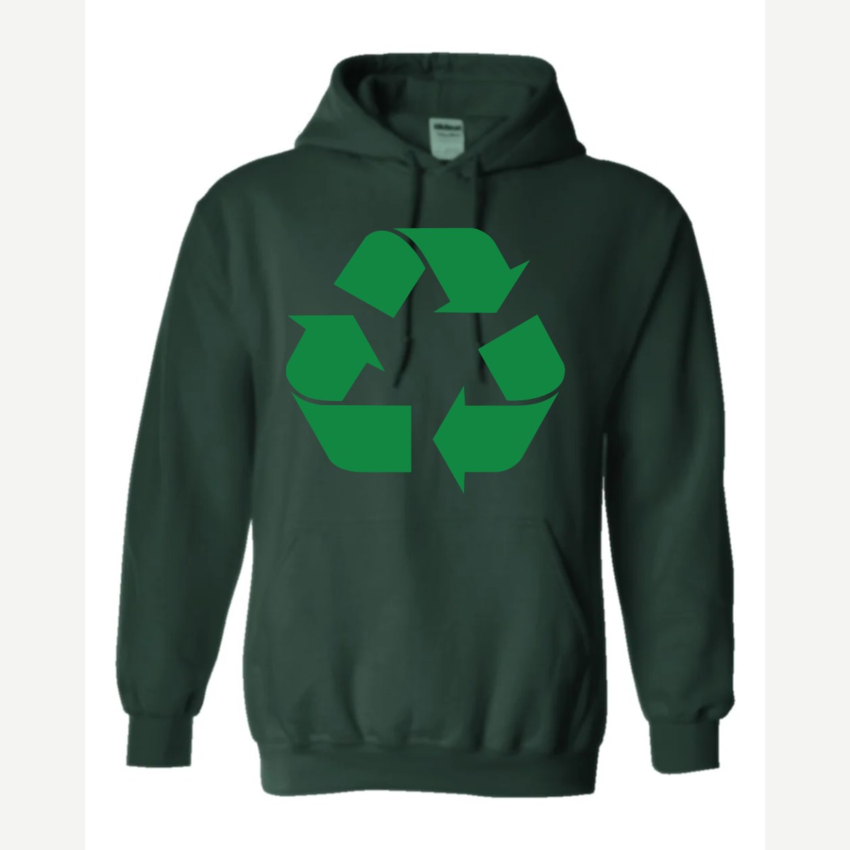 Recycle — Hoodie / Forest Green