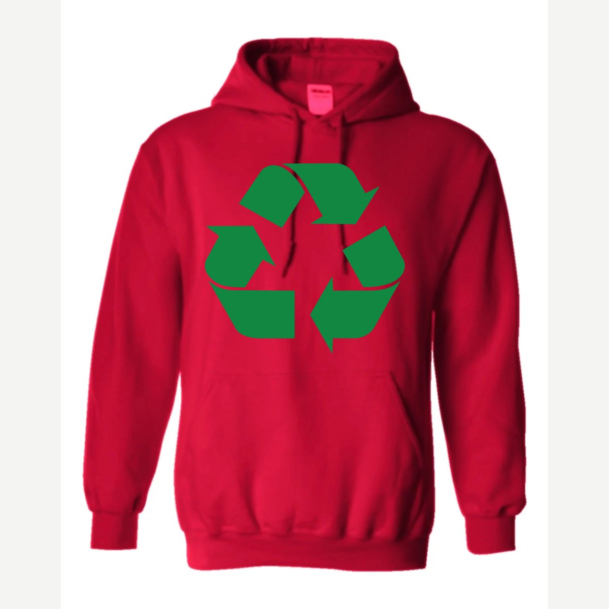 Recycle — Hoodie / Red