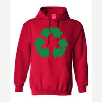 Recycle — Hoodie / Red