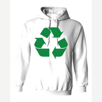 Recycle — Hoodie / White