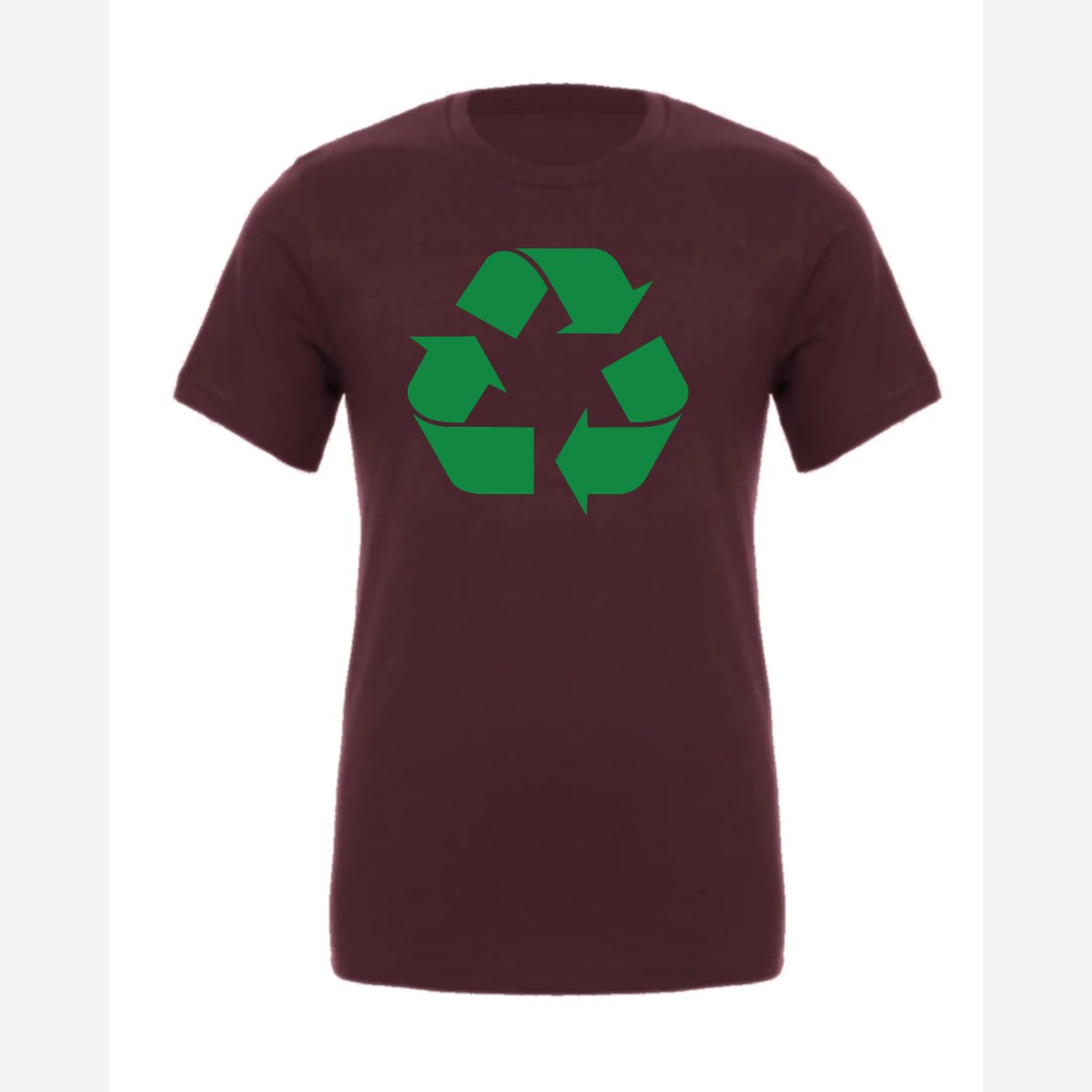Recycle — Premium Tee / Maroon
