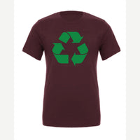 Recycle — Premium Tee / Maroon