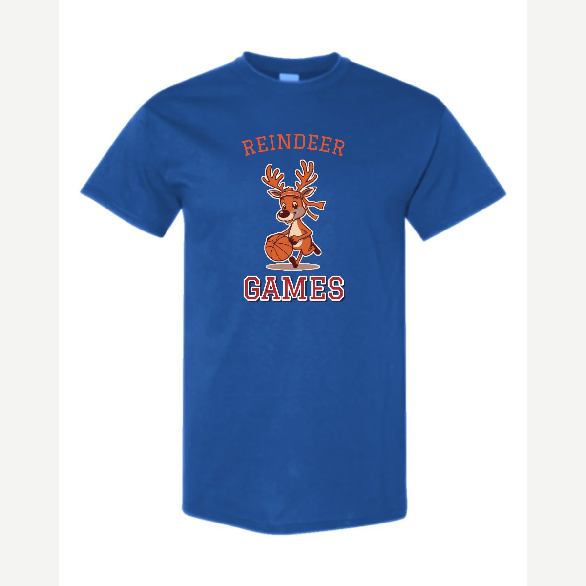 Reindeer Games — Classic Tee / Royal
