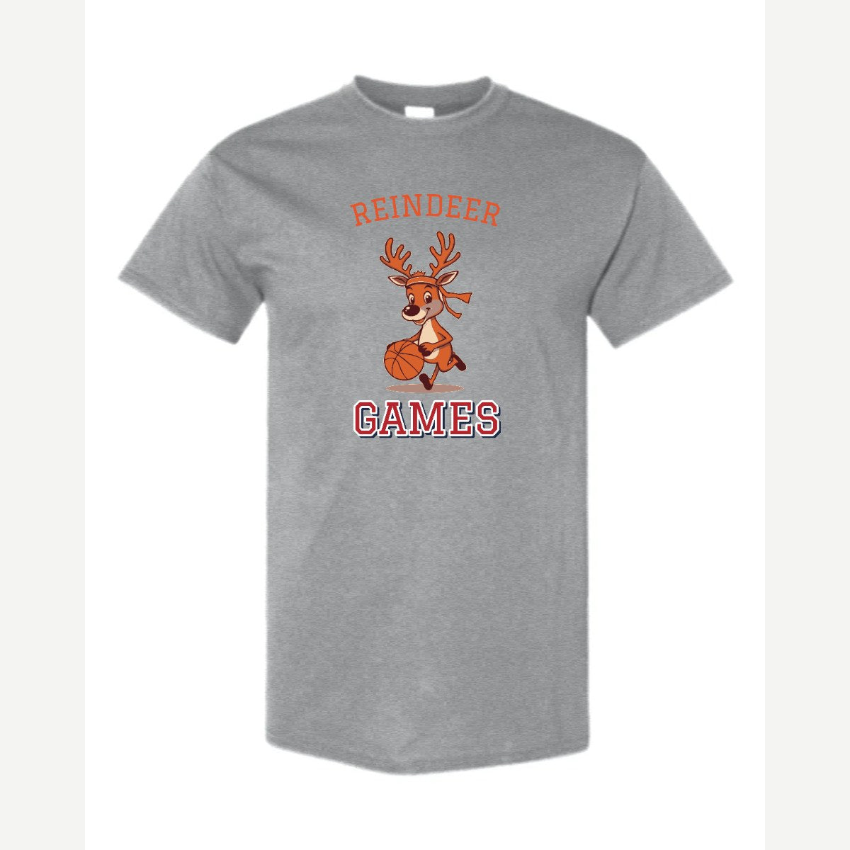 Reindeer Games — Classic Tee / Sport Grey